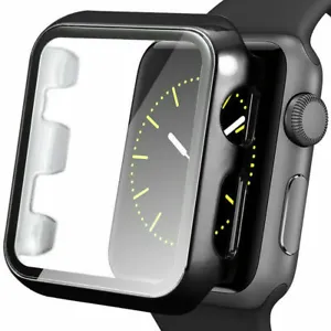 iWatch Screen Hard case Protector for Apple Watch 9 8 7 6 5 4 3 SE 38/42/40/44mm - Picture 1 of 4