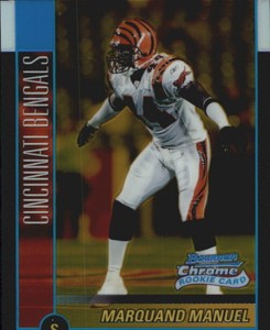 2002 Bowman Chrome Refractors Gold #168 Marquand Manuel /50
