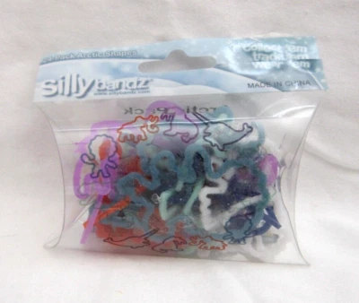 Unisex Silly Bandz-Arctic Silly Shapes-24 pc Arctic Silly Bandz Bracelets-New!HC - Изображение 1 из 4