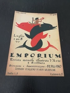1928 COPERTINA ILLUSTRATA DI PIERO BERNARDINI PITTORE ITALIANO ANNI 20 1920's - Foto 1 di 1