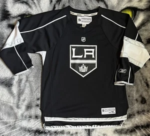 Rare Vintage Reebok Official Los Angeles Kings Hockey Jersey Sz Youth L / Xl - Picture 1 of 7