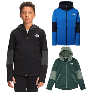 The North Face Youth WINTER WARM Full Zip Sweater Jacket Boys E1191 - Picture 1 of 46