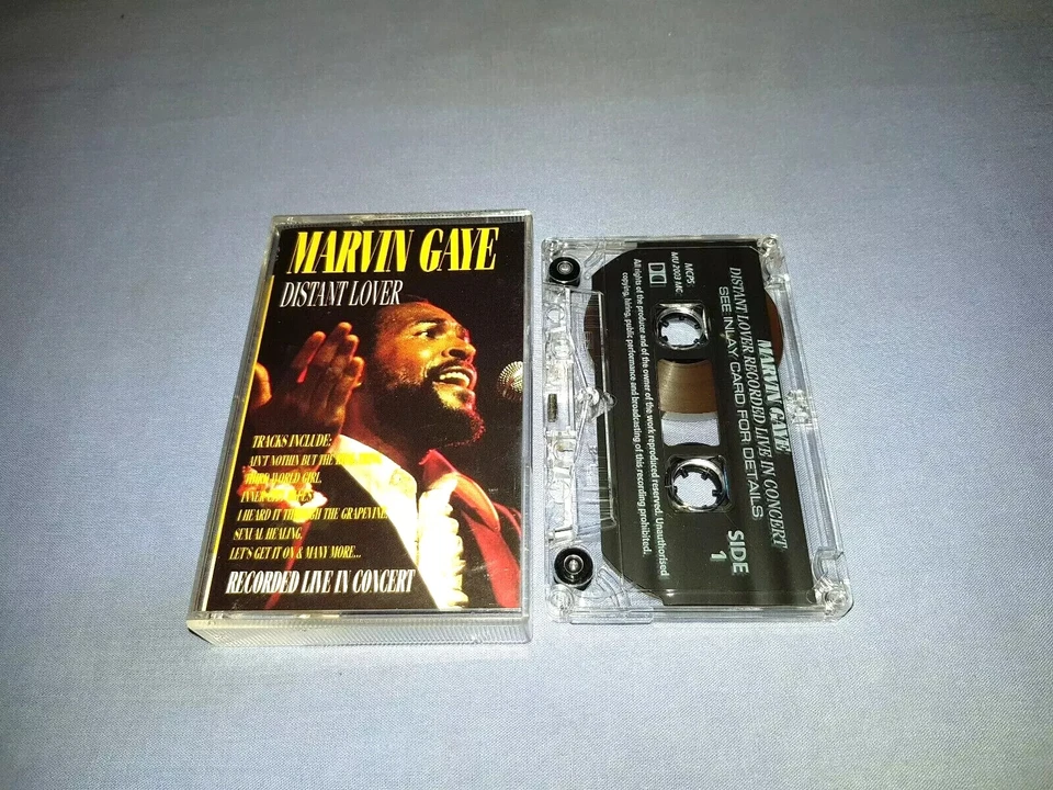 MARVIN GAYE DISTANT LOVER CASSETTE TAPE ALBUM - Image 1 of 2