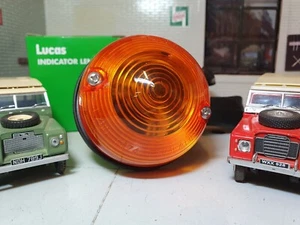 Land Rover Series 2a 3 Indicator Light Lamp & Lucas Lens L760 L874 Complete - Picture 1 of 3