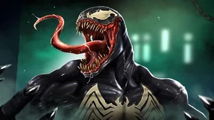 Lote de póster de cómics con impresión artística de metal de Venom Marvel de 8 pulgadas x 12 pulgadas - Imagen 1 de 1