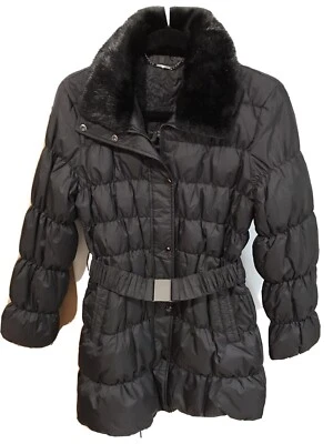 Abrigo hinchado con ribete de piel Express | XS Nuevo con etiquetas Foto 1 de 4