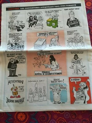 CHARLIE HEBDO "tout est pardonné" n° 1178  -  - Photo 1/3