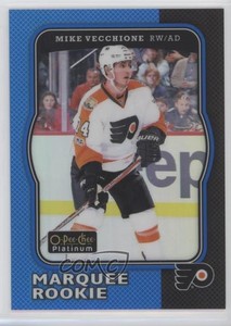 2017 O-Pee-Chee Platinum Retro Rainbow Blue /149 Mike Vecchione #R-93 Rookie RC