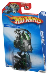 Hot Wheels HW Designs '09 Battle Force 5 Black & Green Hyper Mite Toy Car 99/190 - Picture 1 of 1