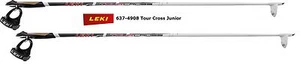 LEKI Tour Cross Junior Langlaufstöcke 6374908 - Trigger Shark - Racing Basket - Picture 1 of 1