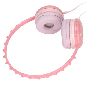 Kids Wired Headphone 3.5mm Jack Stereo Adjustable Headband Cute Child Dinosa - Picture 1 of 41