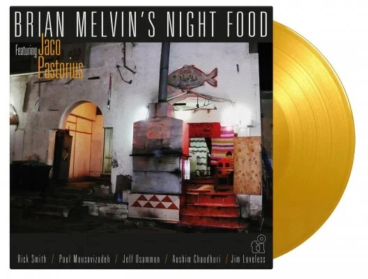 Brian Melvin Feat Jaco Pastorius  Night Food LP album vinyl record limited ED - Image 1 of 4
