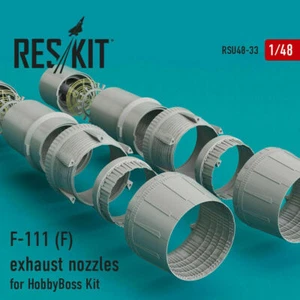 1/48 ResKit RSU48-0033 F-1111 (F) Exhaust Nozzles upgrade set - Picture 1 of 1