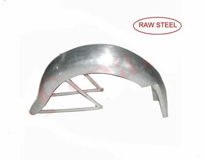 New Indian Chief Sports Scout 1940 Raw Steel Rear Fender Mudguard Unit - Image 1 of 4