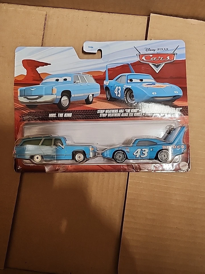 迪士尼皮克斯汽车夫人 The King and Strip Weathers AKA The King 压铸自由船 — 第 1/1 张图片