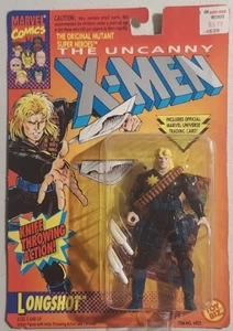 LONGSHOT Action Figure 1993 Toy Biz MARVEL COMICS UNCANNY X-MEN NEW IN BOX - Picture 1 of 4