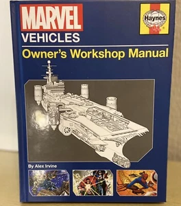 Marvel Vehicles: Owner's Workshop Manual (Haynes Manual) by Alex Irvine- new - Picture 1 of 2