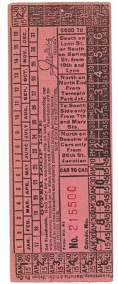Traslado en tranvía: Parkersburg, Marietta & Interurban Ry., WV - c. 1915 Foto 1 de 3