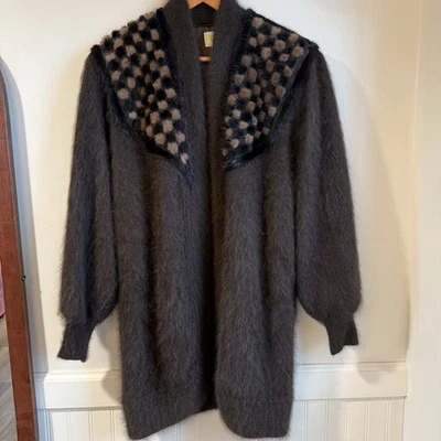 Belldini Angora Wool Luxury Fur Coat  Women's  Medium - Image 1 of 4