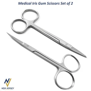 Medical Tissue Suturing Micro Eye Surgery Lab Surgical Operating Dental Scissors - Picture 1 of 13