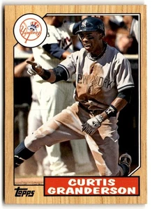 Curtis Granderson 2012 Topps '87 Minis #TM-50 New York Yankees - Picture 1 of 2