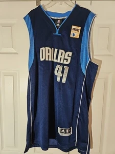 Dallas Mavericks XXL 2011 NBA Finals Champions Dirk Nowitzki 41 Adidas Jersey - Picture 1 of 11