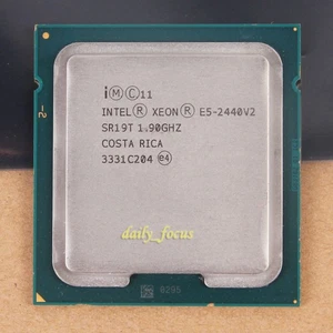   Xeon E5-2440 V2 SR19T 1.9 GHz BX80634E52440V2 CPU LGA 1356 3600 MHz *yu - Picture 1 of 3