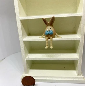 12th Scale Rabbit Shelf Sitter Vase Ooak miniature collectable - Photo 1/2