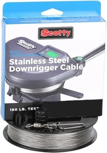Scotty #2401K High Performance Premium Stainless Steel One Size, Beige  - Picture 1 of 4