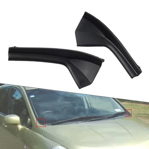 1PairFront Side Cowl Extension Cover Water Deflector For Nissan Versa TIIDA C11 - Picture 1 of 12