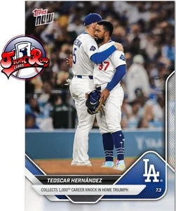 Teoscar Hernandez 2025 MLB Topps Now 381 Collects 1000th HIT Presale - Picture 1 of 2