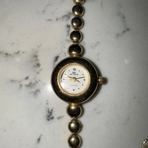 De Longe Ladies Elegent Gold Colour Quartz Watch - Picture 1 of 10