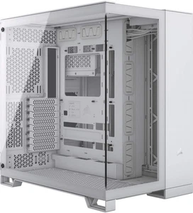 CORSAIR - 6500X ATX Mid-Tower Dual Chamber PC Case - White - Picture 1 of 6