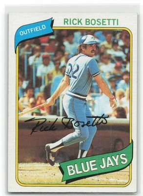 1980 Topps Rick Bosetti #277 (t80a2) - Image 1 of 2
