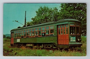 Un tranvía llamado "Deseo" operado en Nueva Orleans, postal vintage de los años 60 - Imagen 1 de 2