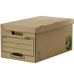Opbergdoos bankers box earth flip top | 10 stuks - Afbeelding 1 van 1