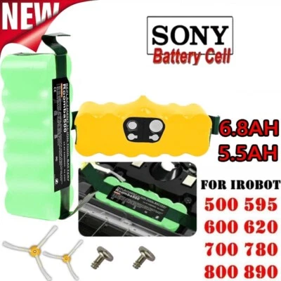 NEU 6800MAH Akku Für iRobot Roomba 500 600 700 800 / Ni-MH 5.5Ah Ersatzbatterie - Bild 1 von 4