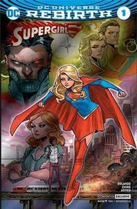 SUPERGIRL 1 VOL 7 NYCC NEW YORK COMIC CON HOLO FOIL HOLOFOIL VARIANT NM - Picture 1 of 1