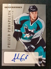 2005-06 Fleer Hot Prospects 211 Josh Gorges AU RC #967/999