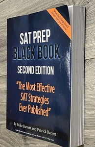 SAT PREP BLACK BOOK SECOND EDITION NEW - Picture 1 of 4