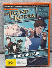 NEW: THE LEGEND OF KORRA BOOK One 1 : AIR DVD Region 4 PAL Free Fast Post