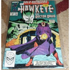 Solo Avengers (1987) # 10...Published September 1988 by Marvel.