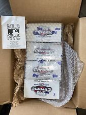 ✈️SHIPS TODAY✈️ MLB Topps Chrome Logofractor Factory Sealed 4 Box Lot  *MINT*