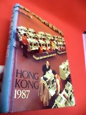 Hong Kong Bericht für das Jahr 1987 die überlassen Politik Ökonomie alt Vintage Buch
