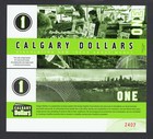Canada / Alberta / Calgary Local Currency POLYMER One Dollar 2010 UNC