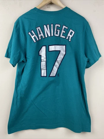 Seattle Mariners Mitch Haniger #17 Men’s Medium Short Sleeve  Nike Tee Cover