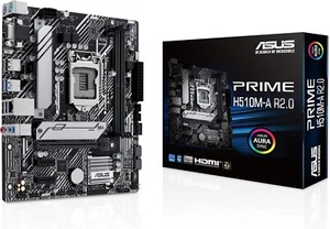 Asus Prime H510M-A R2.0 Scheda Madre PC mATX Socket Intel LGA 1200 DDR4 PCIe 4.0 - Foto 1 di 6