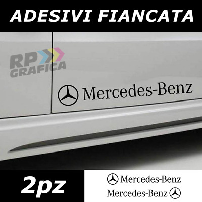 ADESIVI Stickers FIANCATA MERCEDES BENZ DECAL • 9.90€