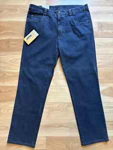 Meyer Jeans Men's W36 L31 Blue Diego Comfort Denim Zip Fly Trousers NWT NEW - Picture 1 of 17