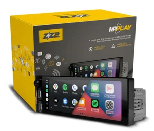 ZZ2 MPLAY 1-DIN headunit w/ 6.9" touchscreen, WIRELES CarPlay - Bild 1 von 10
